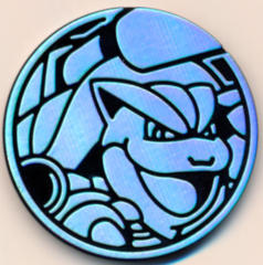 Mega Blastoise Plastic Coin - Battle Arena